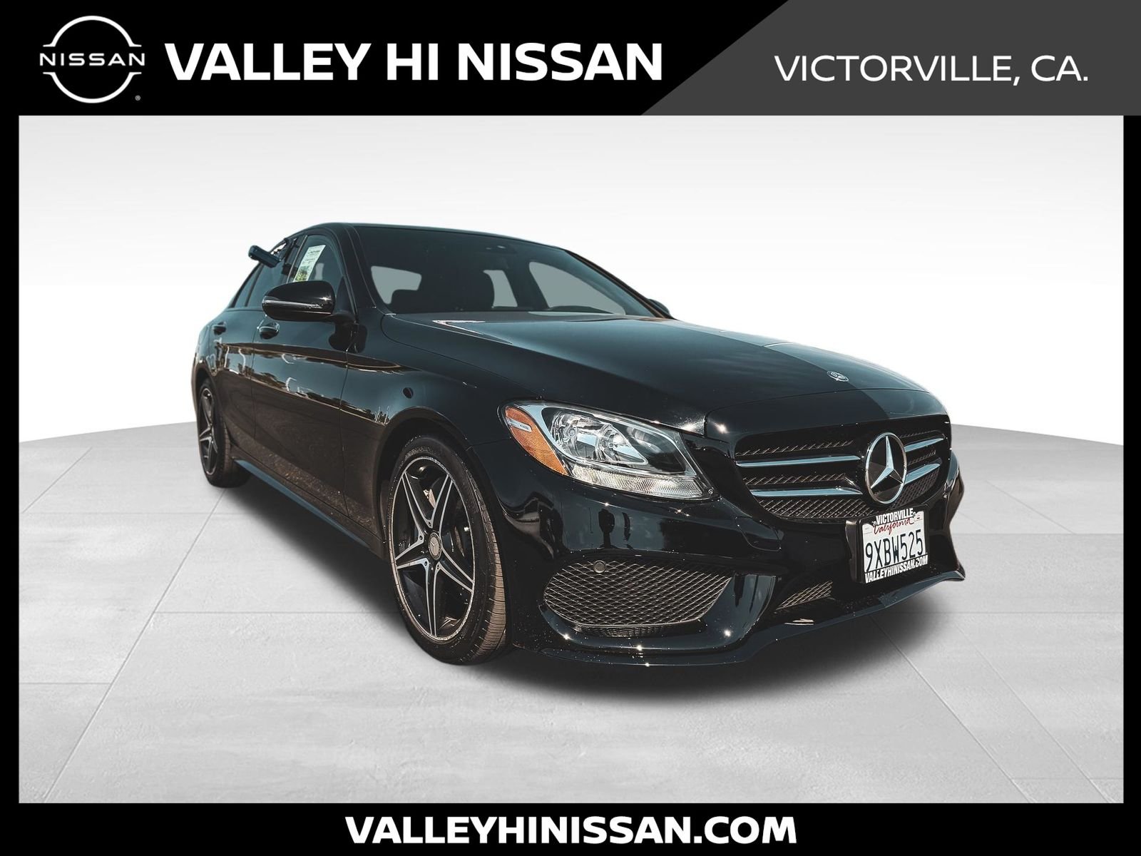 Used 2017 Black Mercedes-Benz C 300 image 1