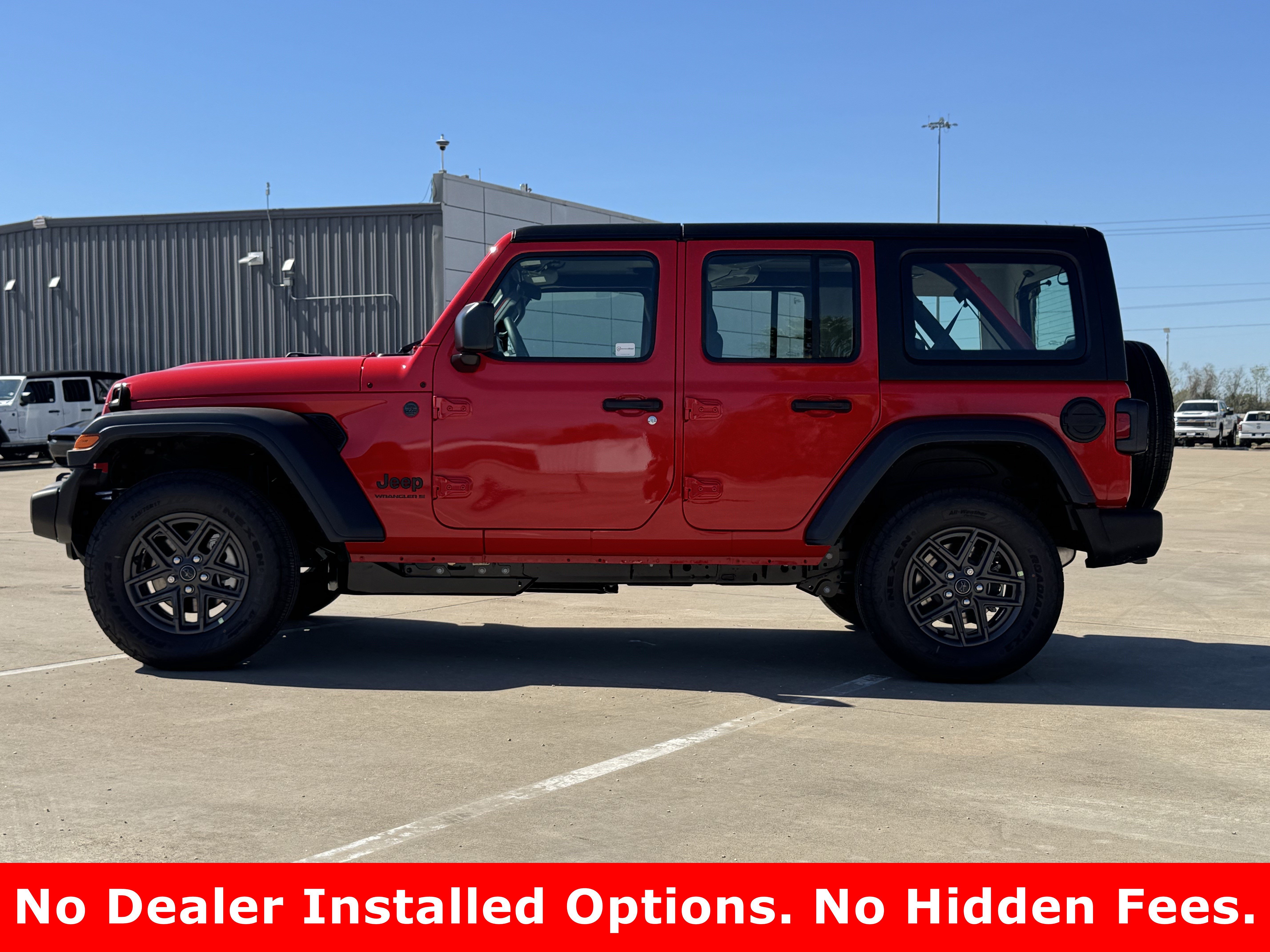New 2026 Firecracker Red Clearcoat Jeep Sport image 6