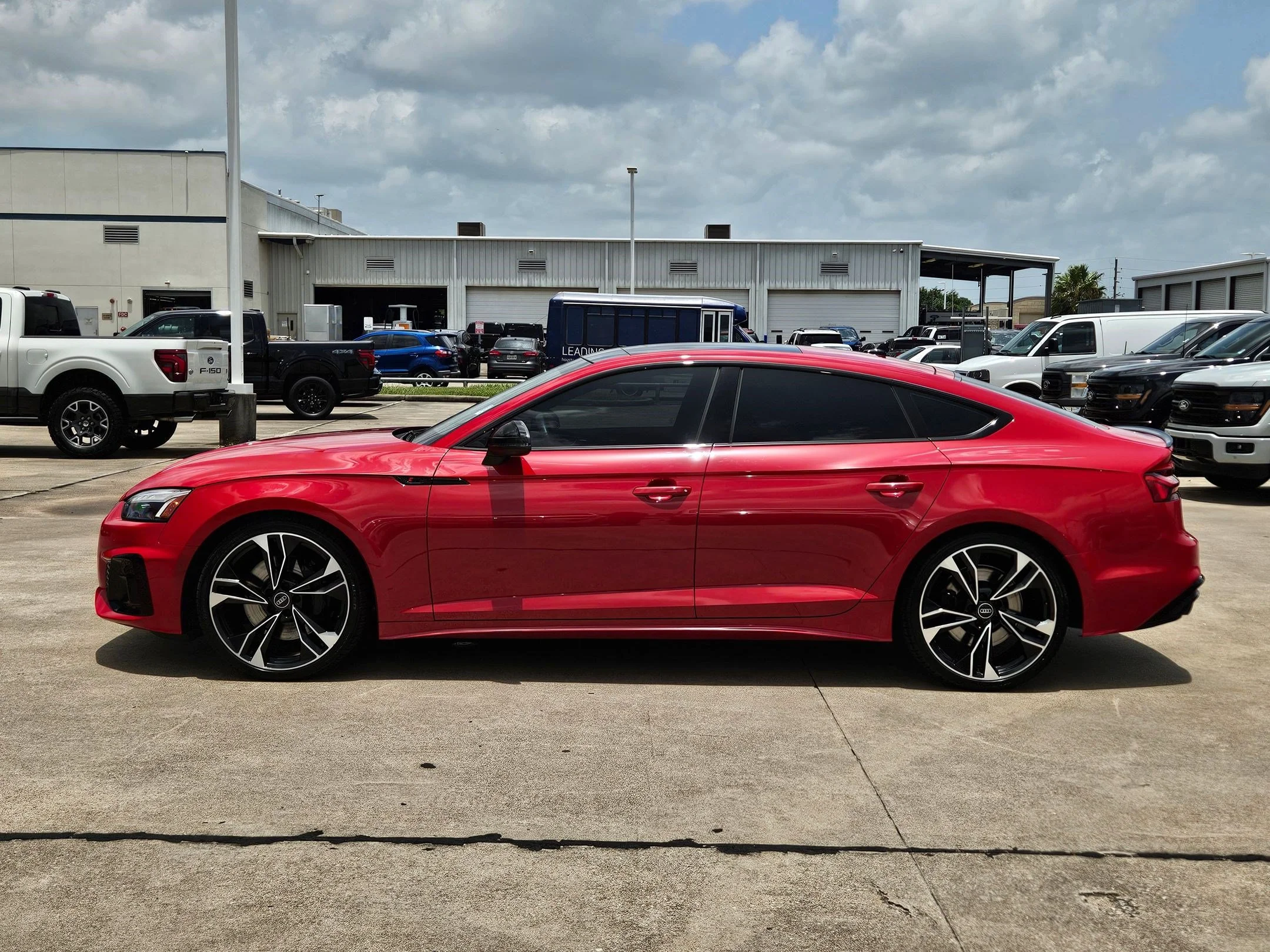 Certified Used 2024 Progressive Red Metallic Audi Premium Plus image 6