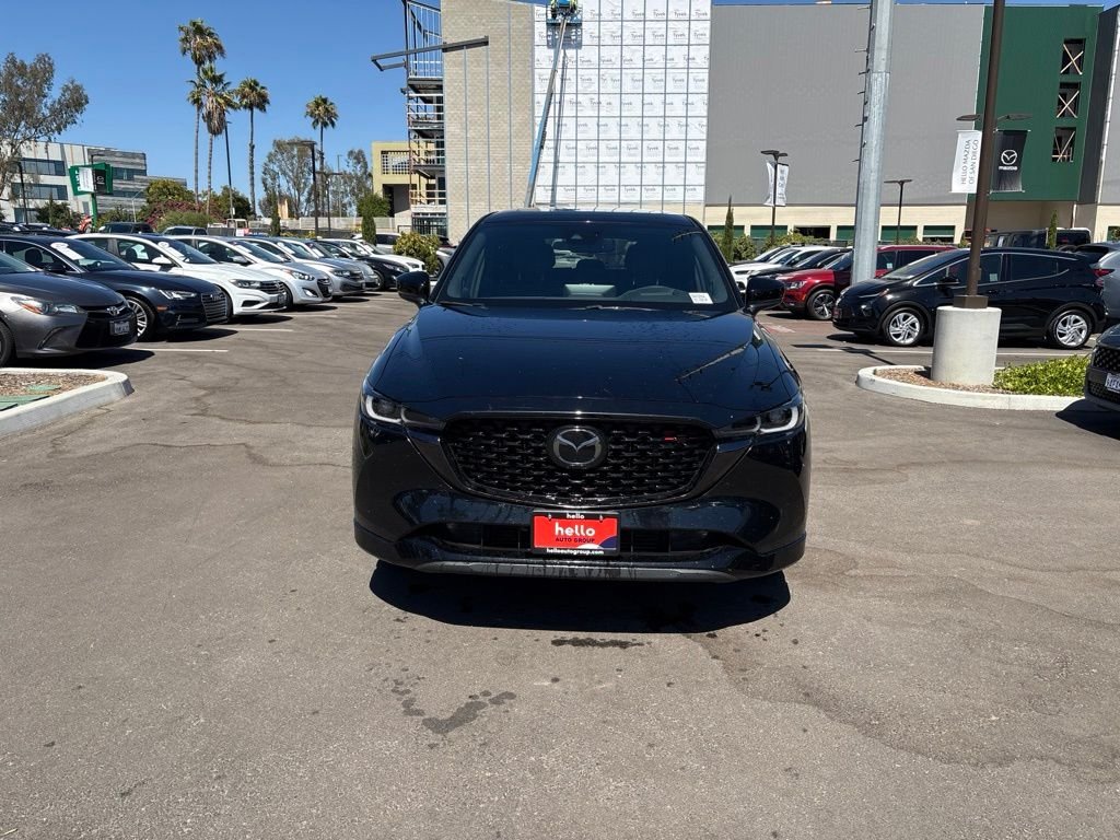 Certified Used 2022 Jet Black Mazda 2.5 Turbo image 3