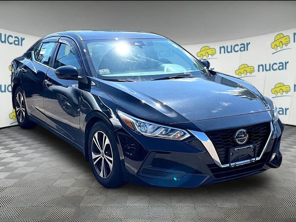 Used 2021 Black Nissan SV image 1