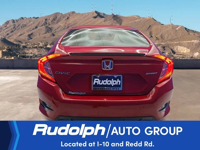 Used 2021 Red Honda Sport image 4