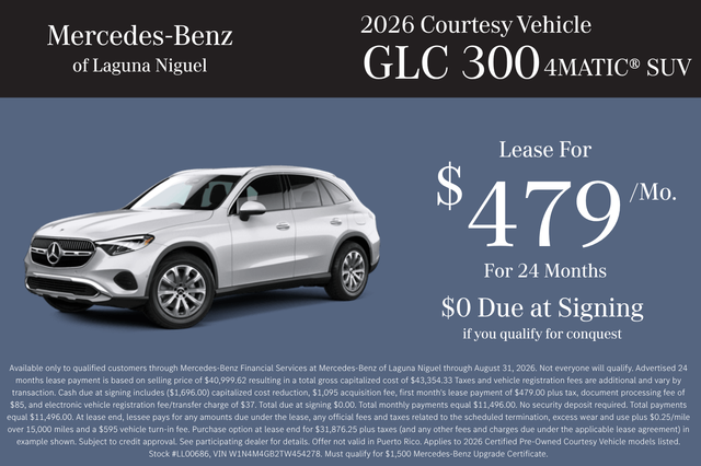 2026 Mercedes-Benz GLC GLC 300