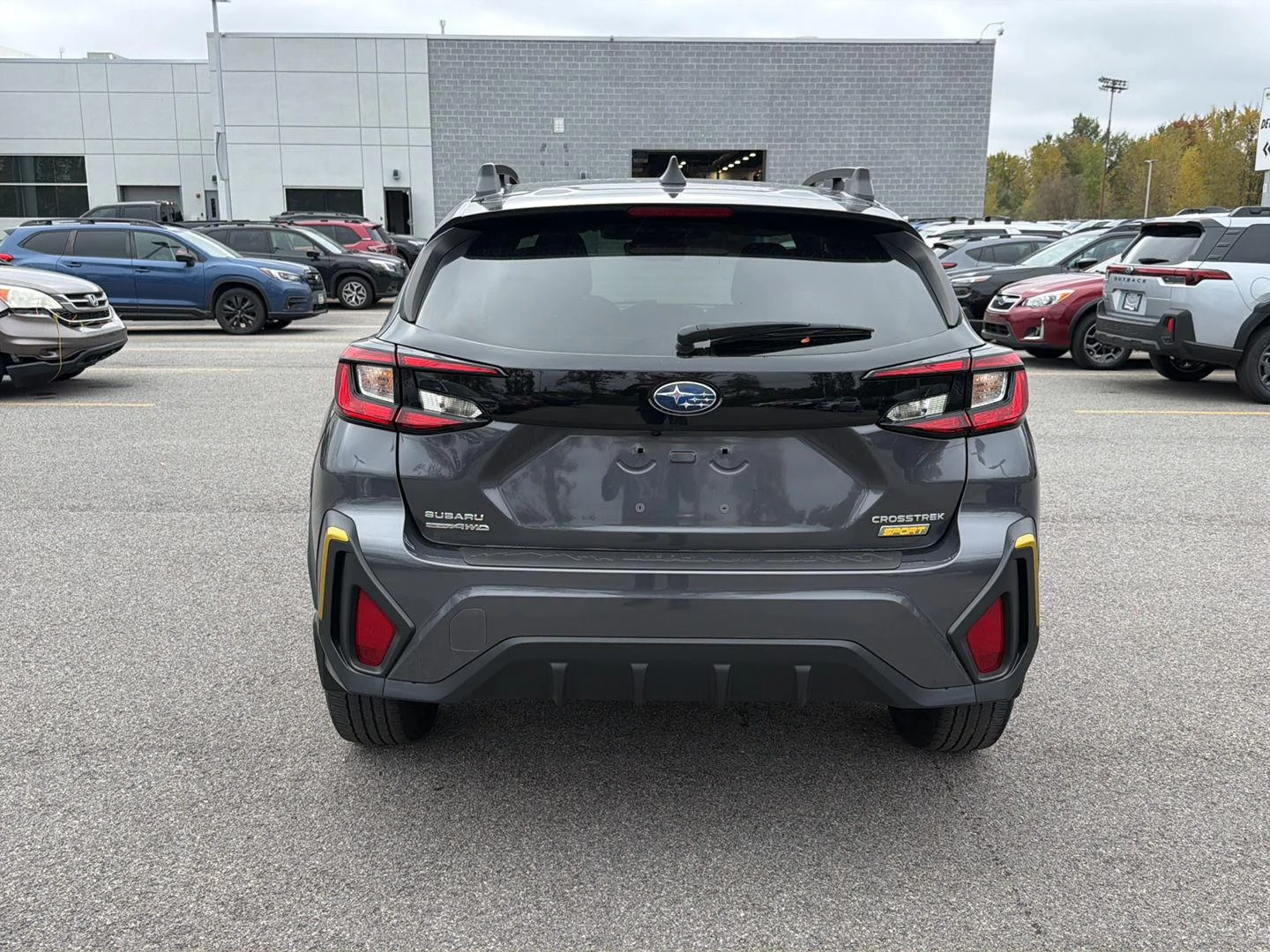 Used 2024 Magnetite Gray Metallic Subaru Sport image 4
