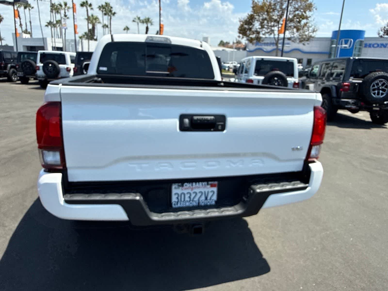 Used 2019 Super White Toyota TRD Sport image 16