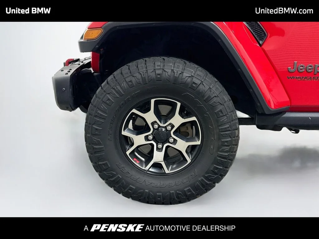 Used 2020 Red Clearcoat Jeep Unlimited Rubicon image 9
