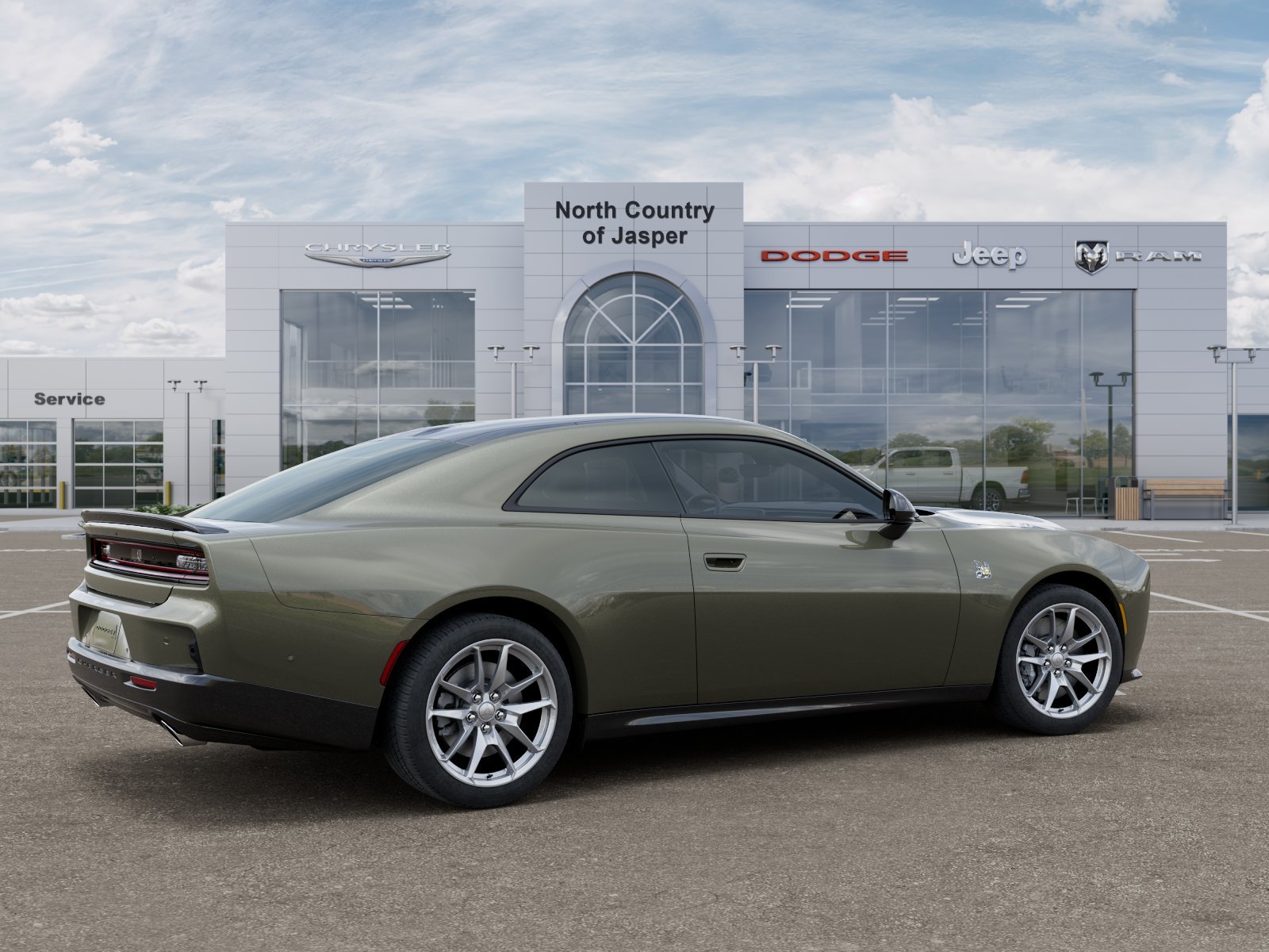 New 2026 Green Machine Exterior Paint Dodge R/T Scat Pack image 30