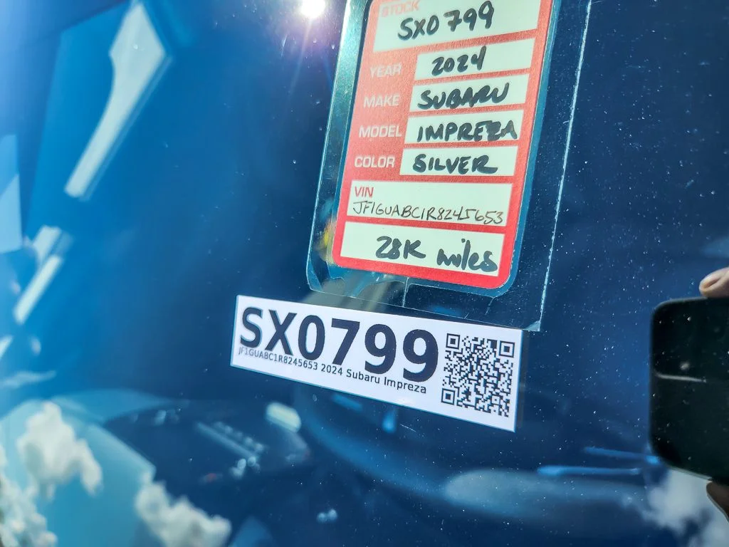 Used 2024 Silver Subaru Base image 23