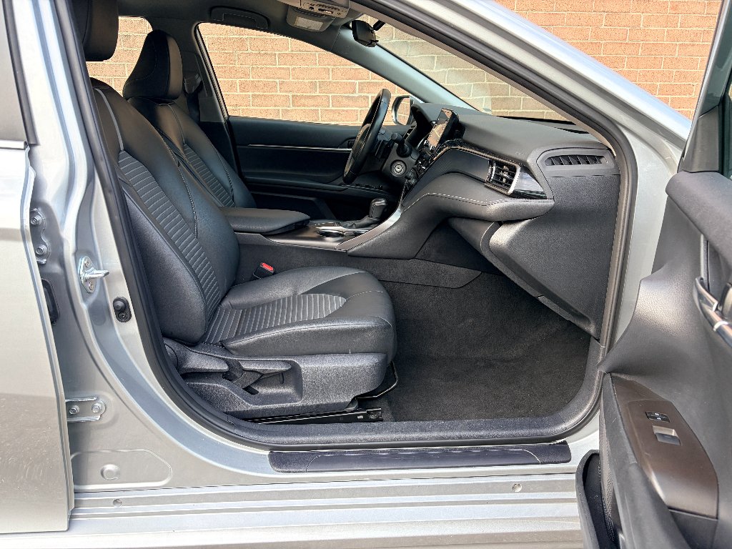 Used 2024 Celestial Silver Metallic Toyota SE image 21
