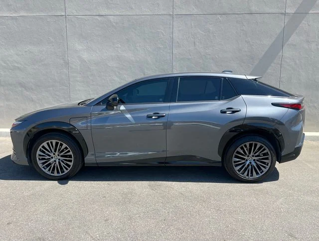 Used 2024 Cloudburst Gray Lexus 450e Luxury image 4