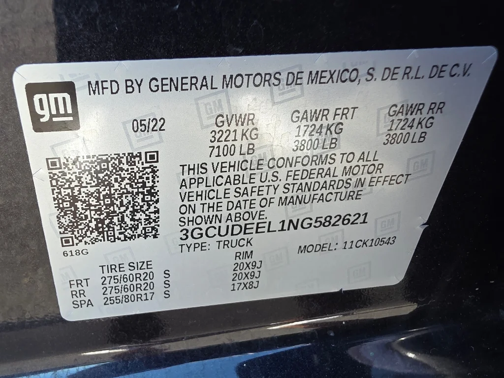 Used 2022 Dark Ash Metallic Chevrolet RST image 38