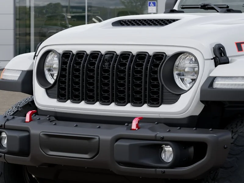 New 2026 Bright White Clear-Coat Exterior Paint Jeep Rubicon X image 11