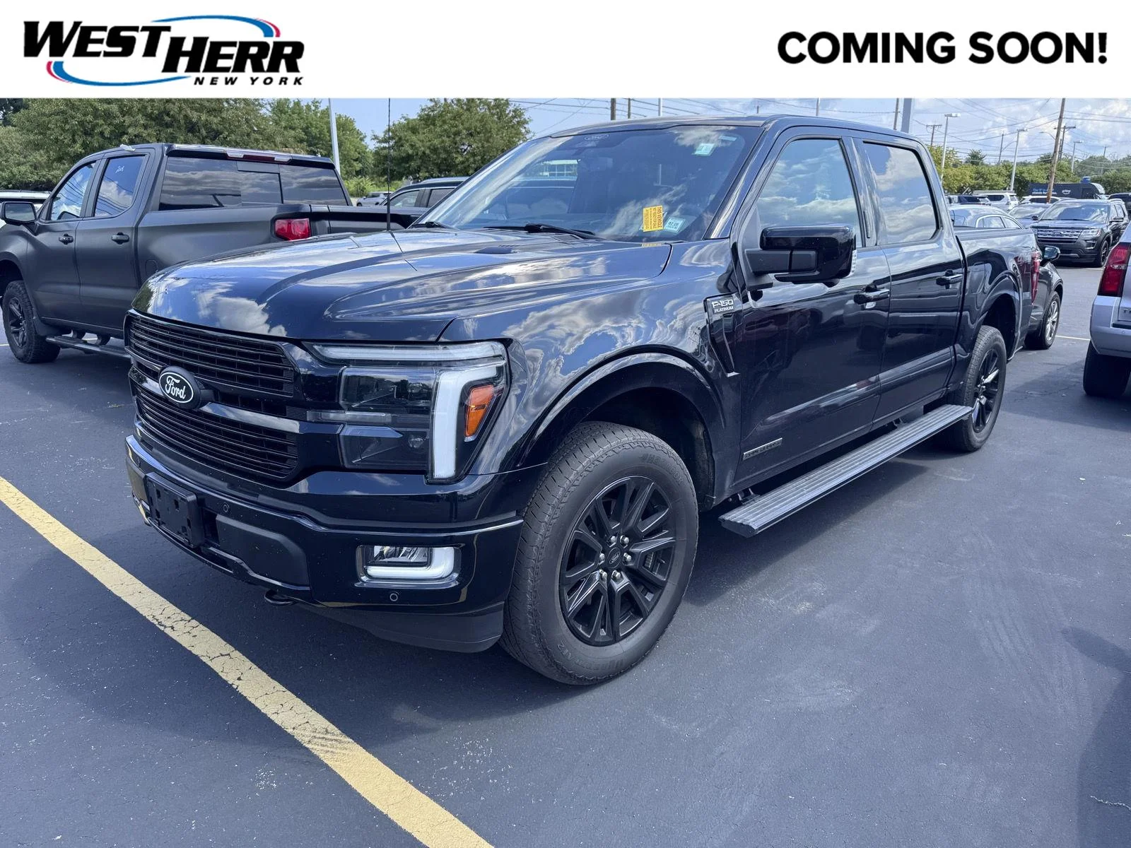 Used 2024 Agate Black Ford Platinum image 1