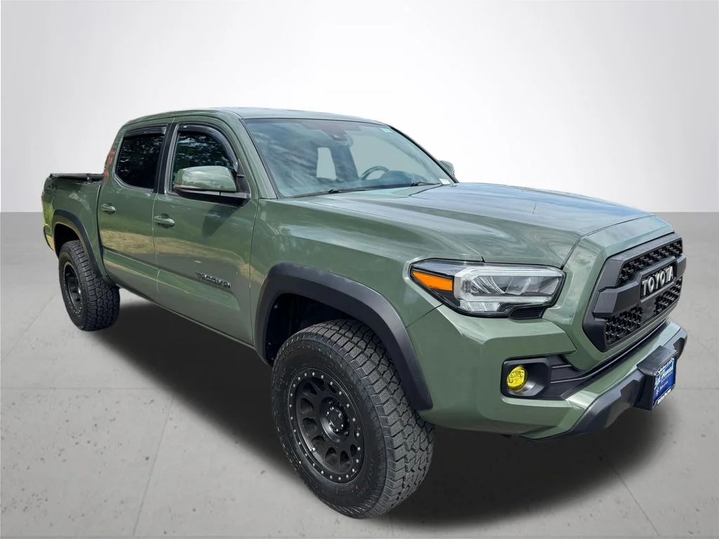 Used 2021 Green Toyota TRD Off-Road image 13
