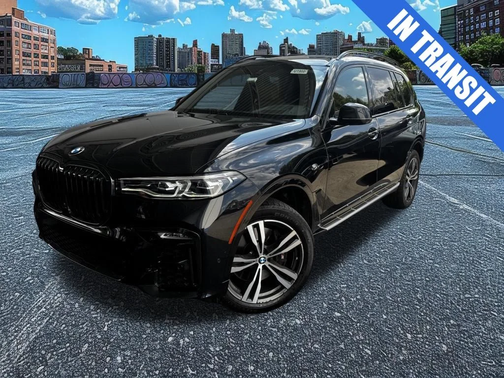 Used 2021 Black Sapphire Metallic BMW xDrive40i image 1