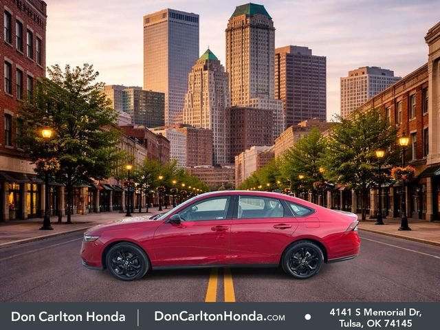 Certified Used 2025 Radiant Red Metallic Honda 1.5T SE image 7