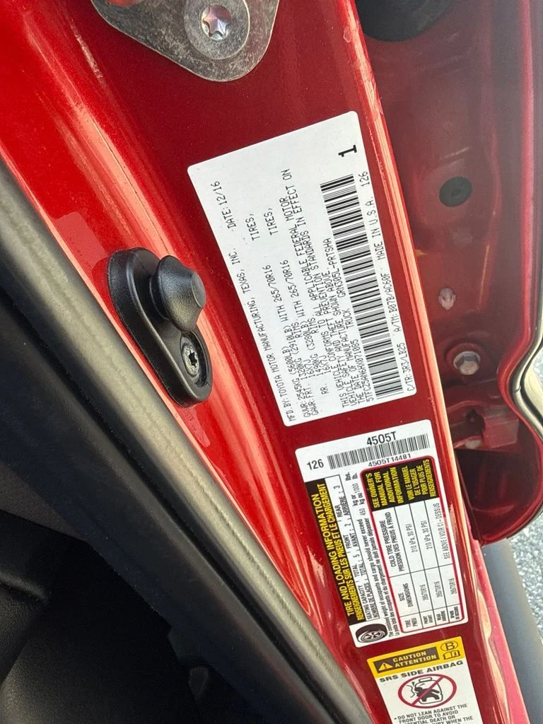 Used 2017 Red Toyota TRD Pro image 31