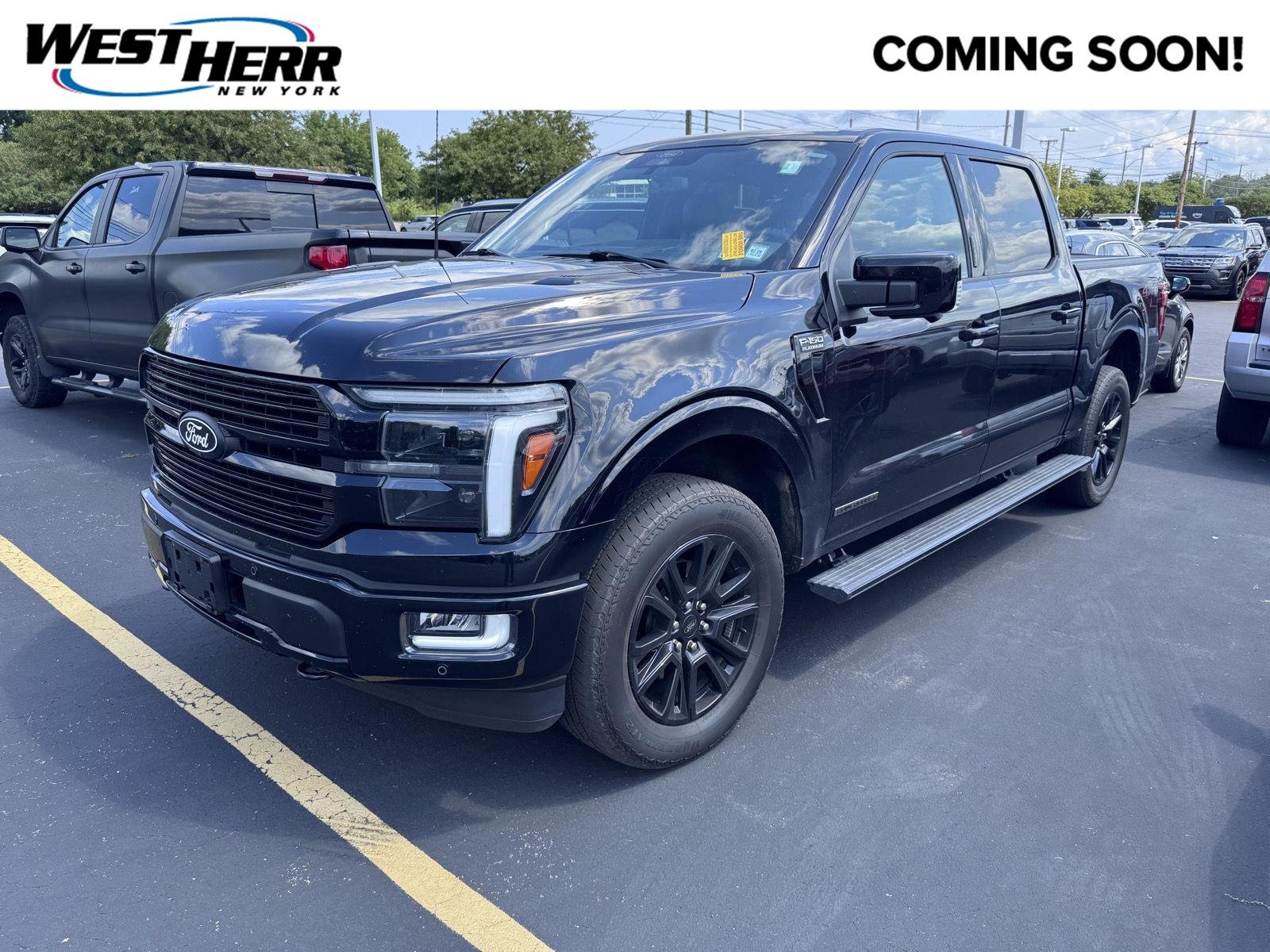 Used 2024 Agate Black Ford Platinum image 1