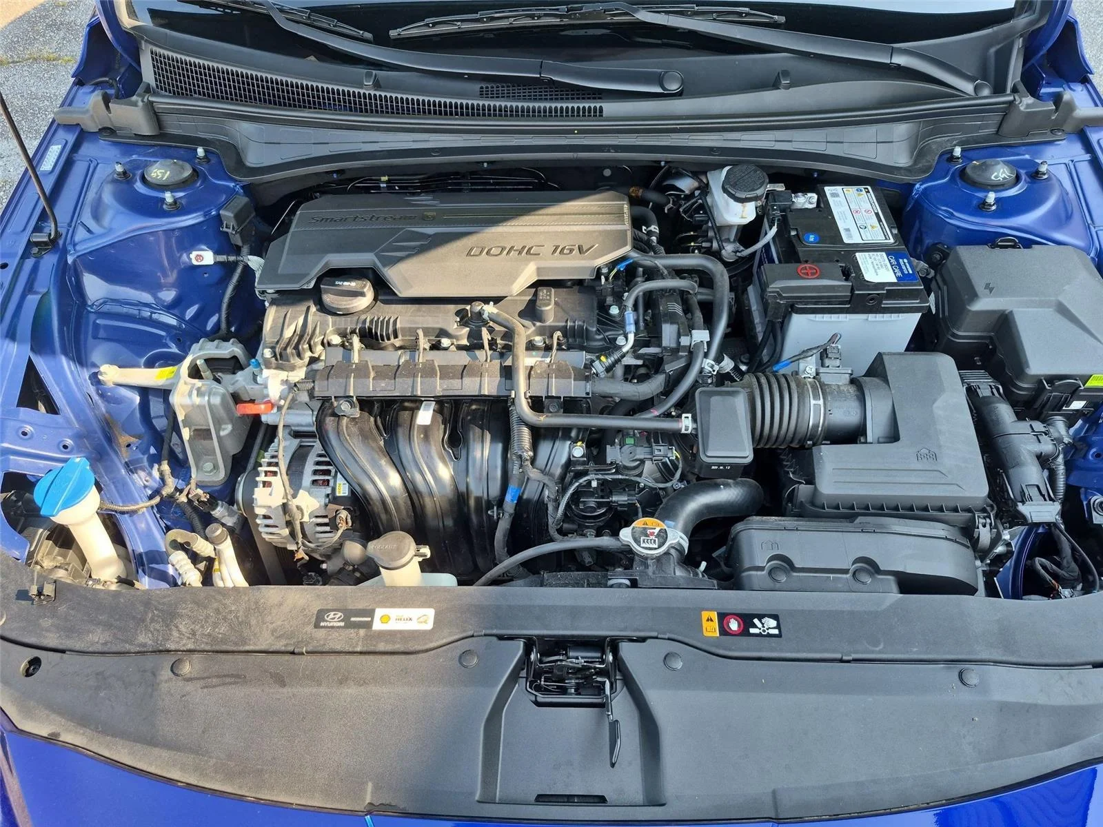 Used 2024 Intense Blue Hyundai SEL image 39