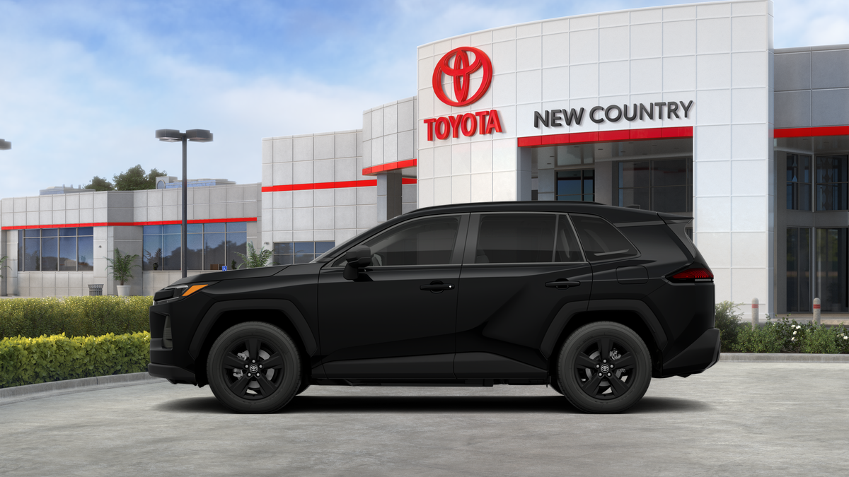 New 2026 Midnight Black Metallic Toyota LE image 4