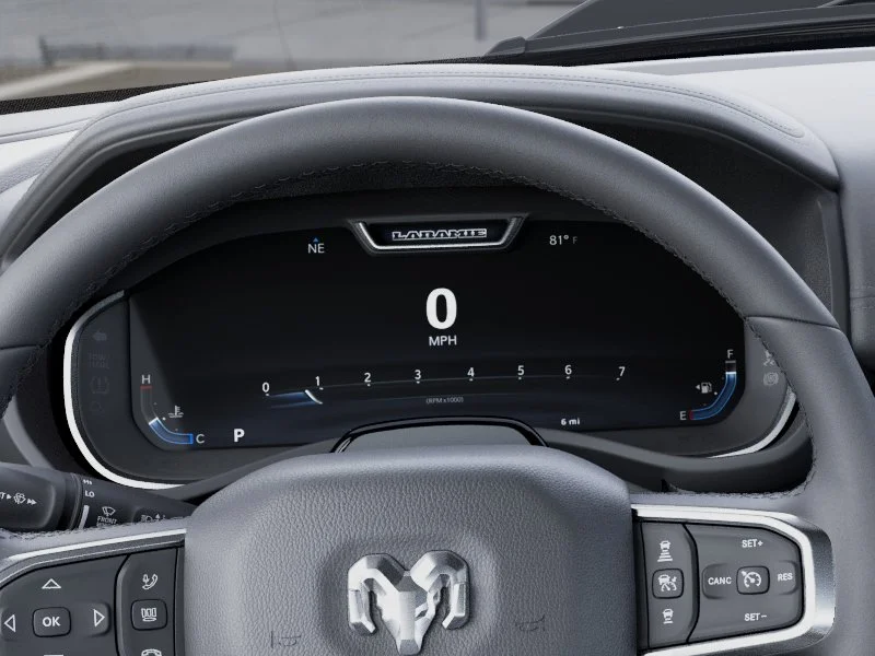 New 2026 Hydro Blue Pearl-Coat Exterior Paint RAM Laramie image 59