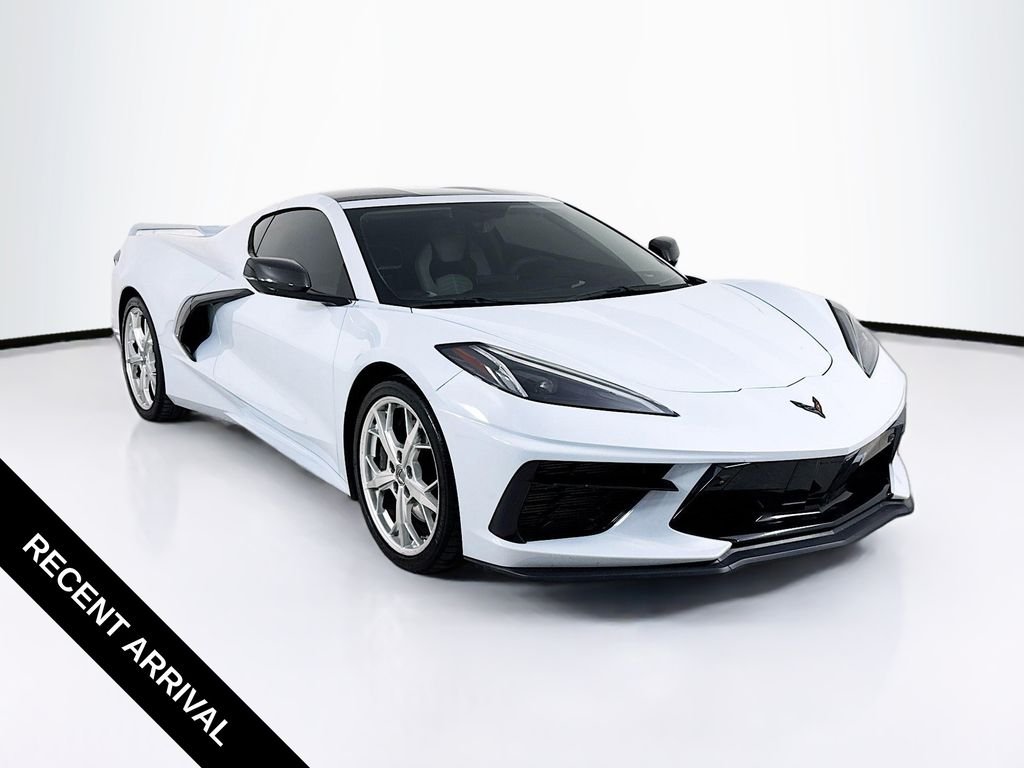 Used 2023 Ceramic Matrix Gray Metallic Chevrolet Stingray image 1