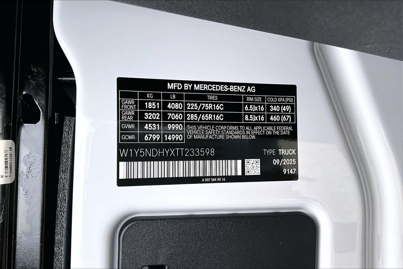 2026 Mercedes-Benz Sprinter Cargo Van Base - Photo 13
