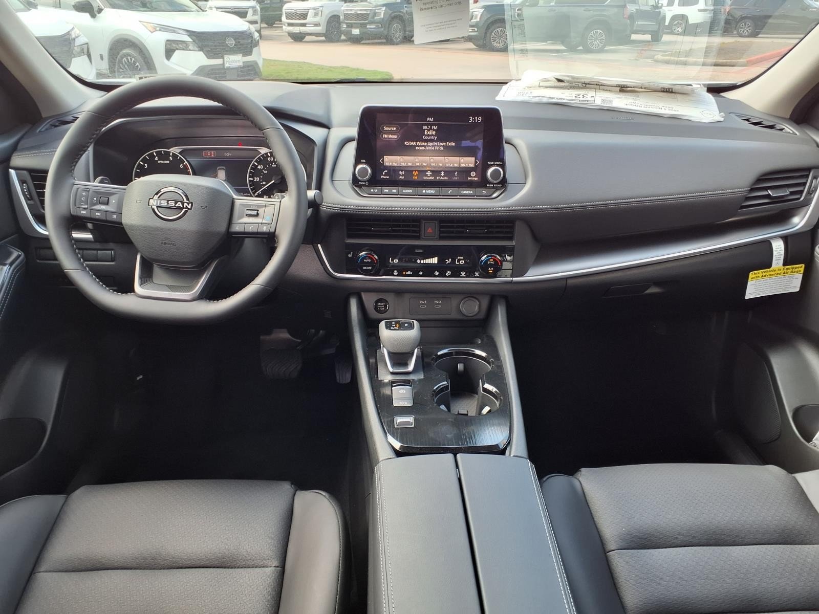 2026 Nissan Rogue Dark Armor™ White at Robbins Nissan