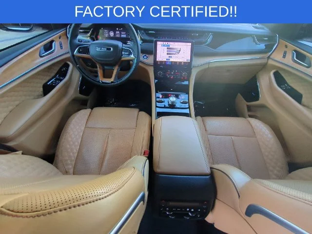 Used 2024 White Jeep Summit Reserve image 34
