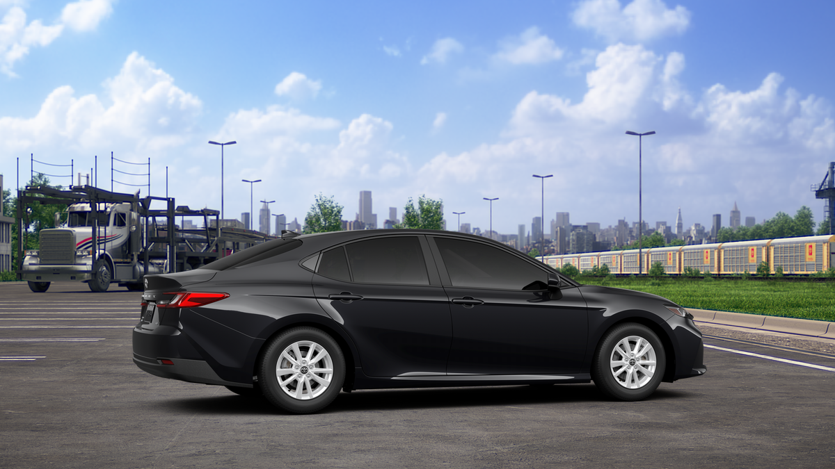 New 2026 Midnight Black Metallic Toyota LE image 25