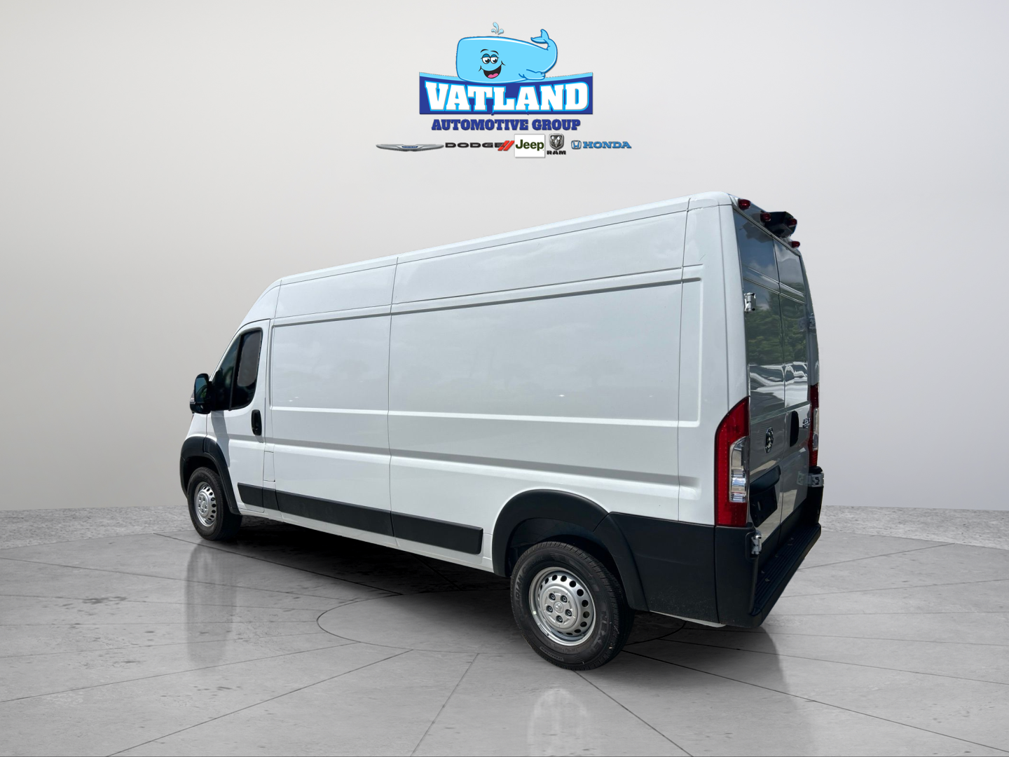 New 2026 Bright White Clear-Coat Exterior Paint RAM High Roof image 3