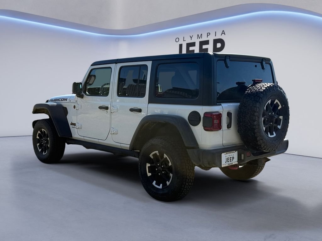 Used 2025 White Jeep Rubicon image 3