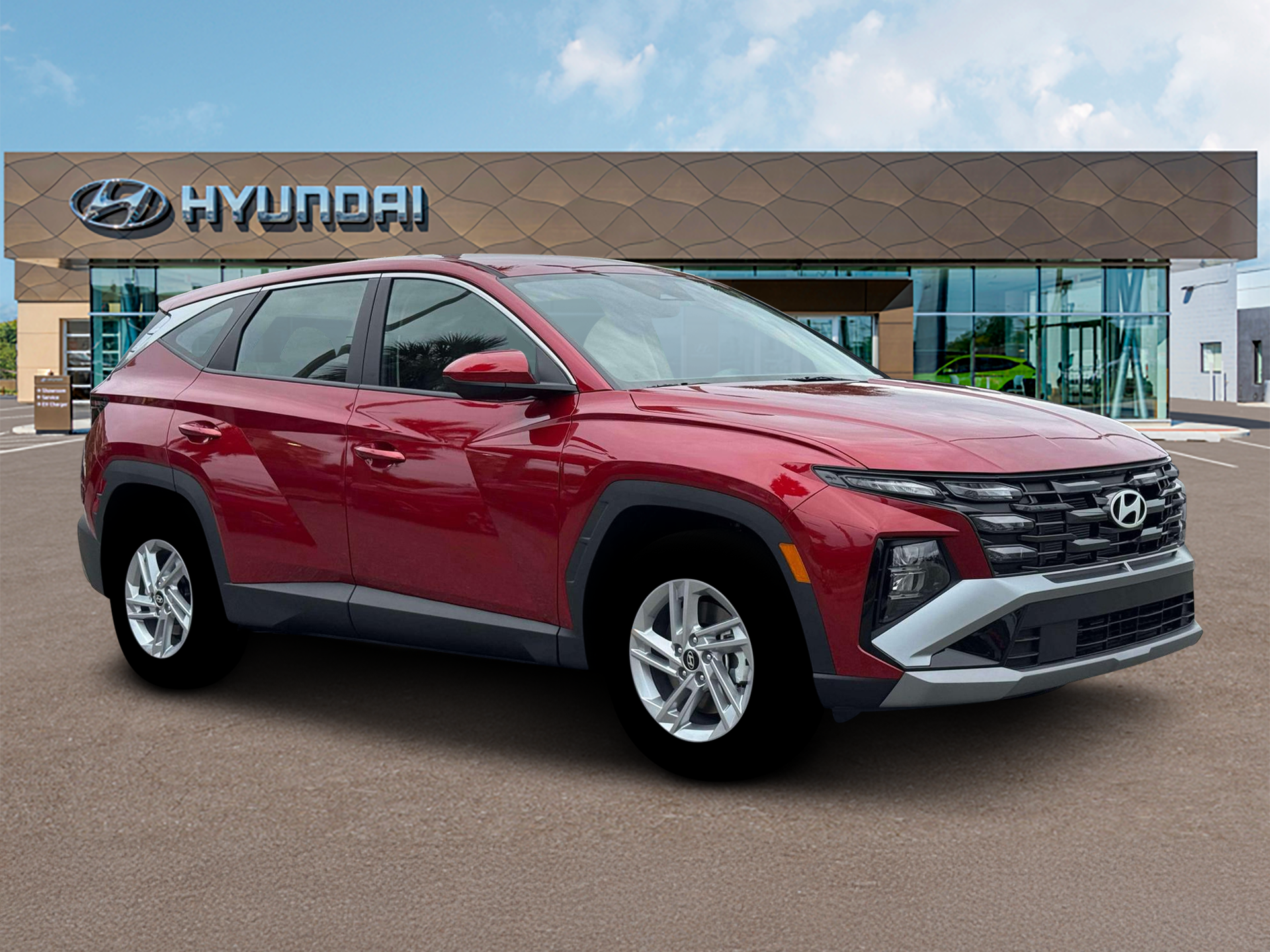 New 2026 Ultimate Red Hyundai SE AWD image 10