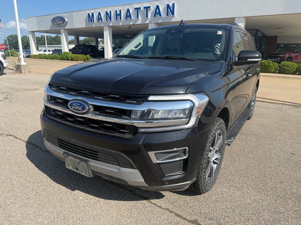 Used 2024 Agate Black Metallic Ford Limited image 2