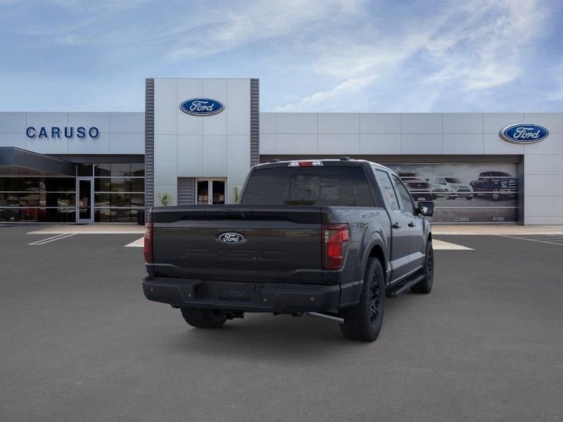New 2026 Agate Black Metallic Ford XLT image 8