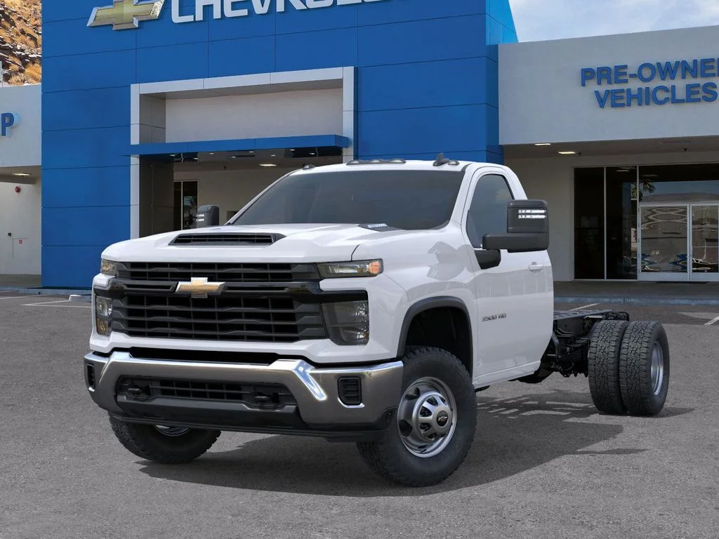 New 2026 Summit White Chevrolet Work Truck image 6