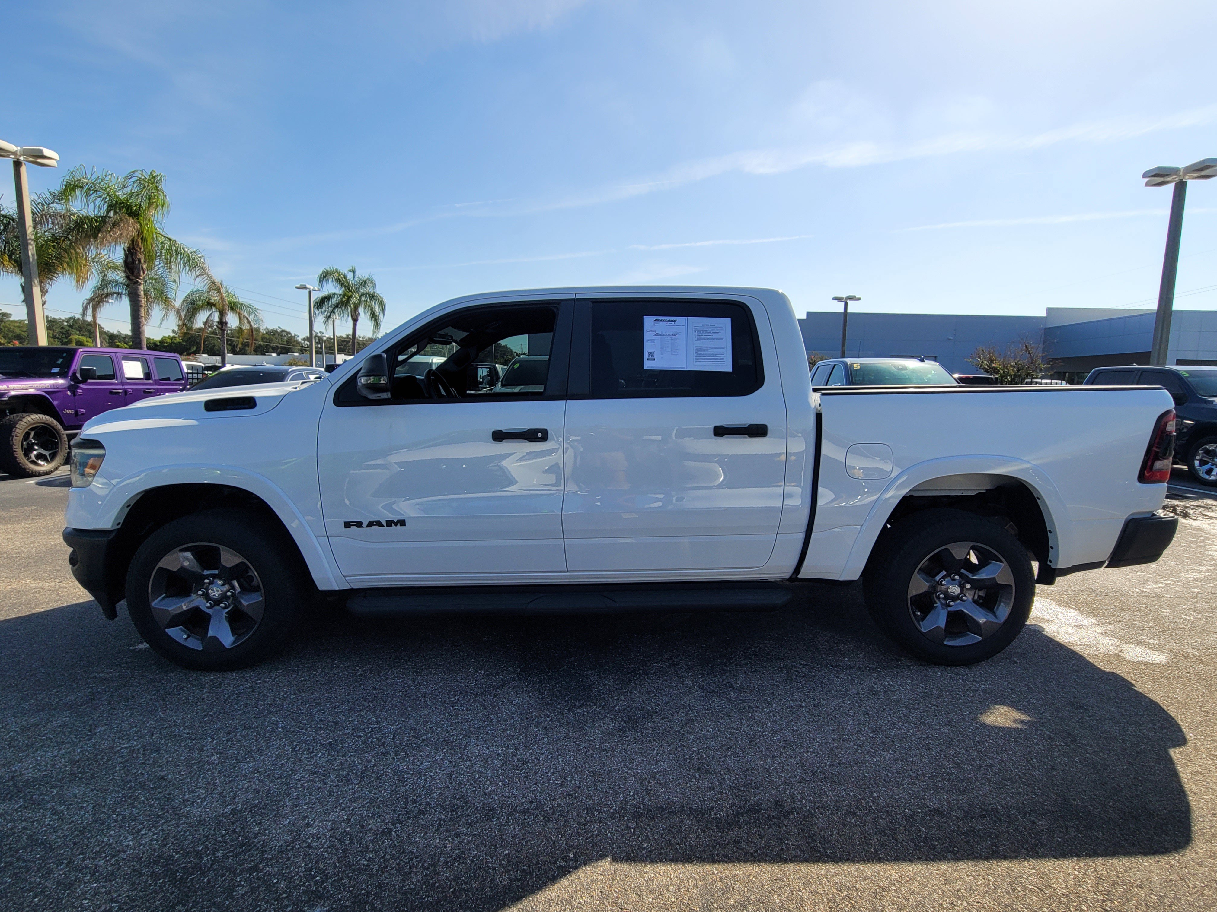 Used 2023 Bright White Clearcoat Ram Big Horn image 7