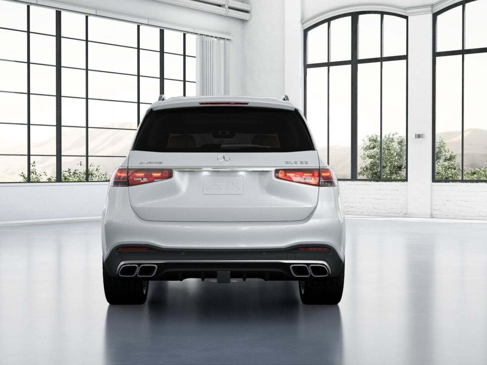 New 2026 MANUFAKTUR Moonlight White Metallic Mercedes-Benz AMG® GLS 63 image 25