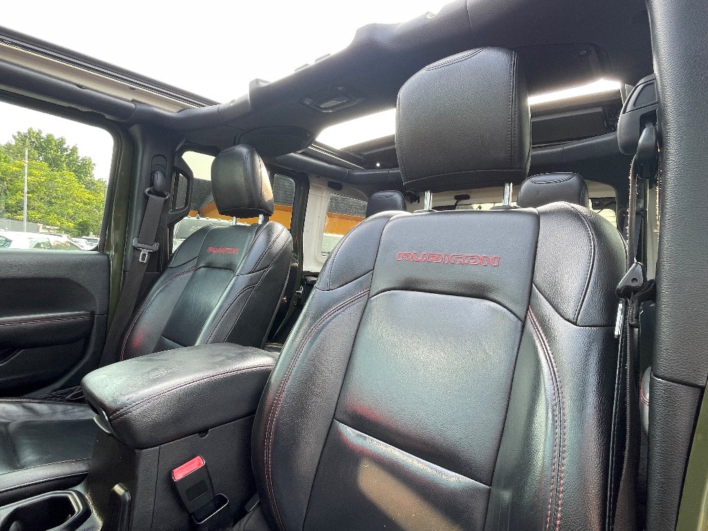 Used 2021 Sarge Green Clearcoat Jeep Unlimited Rubicon image 13