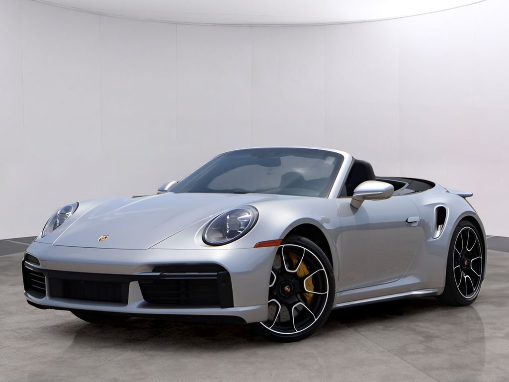 Used 2022 GT Silver Metallic Porsche Turbo S image 1