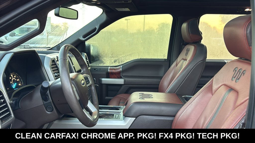 Used 2018 Magma Red Metallic Ford King Ranch image 24