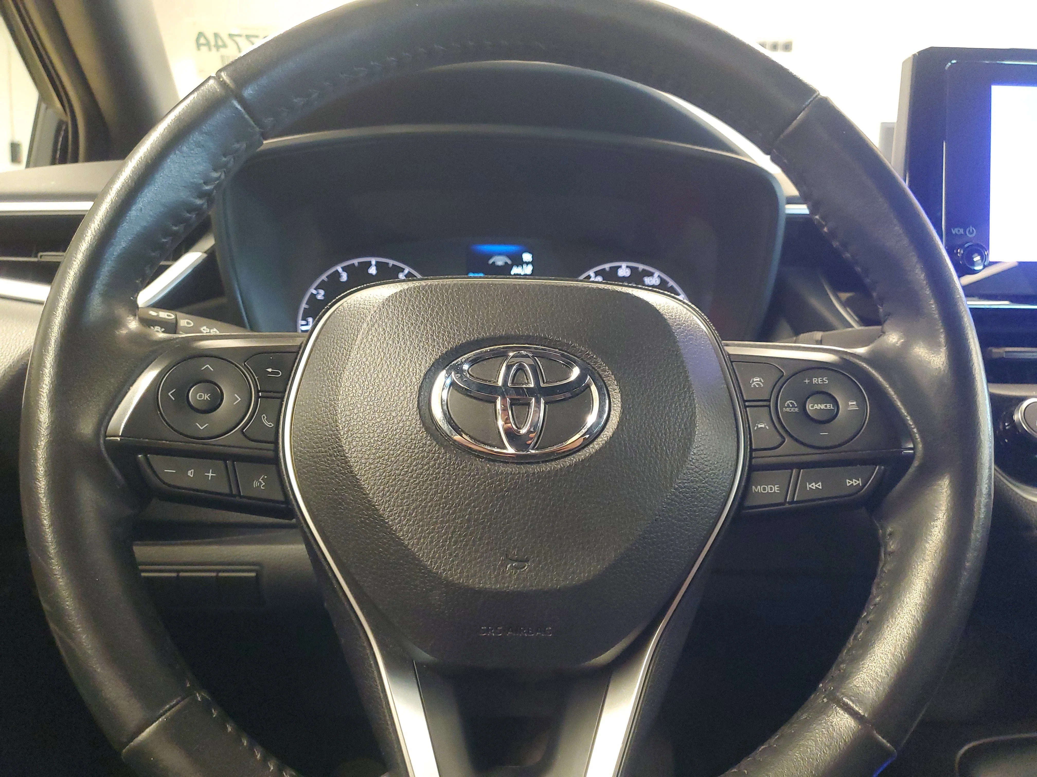 Used 2023 Midnight Black Metallic Toyota SE image 19