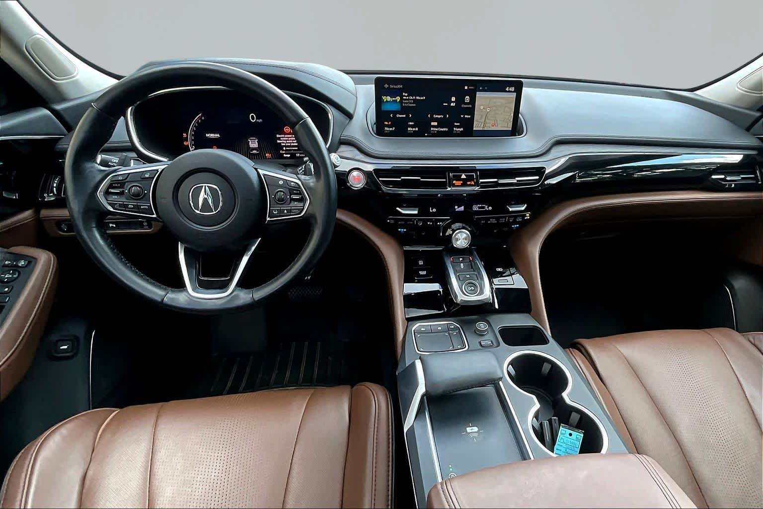 Used 2023 Liquid Carbon Metallic Acura w/Advance Package image 16
