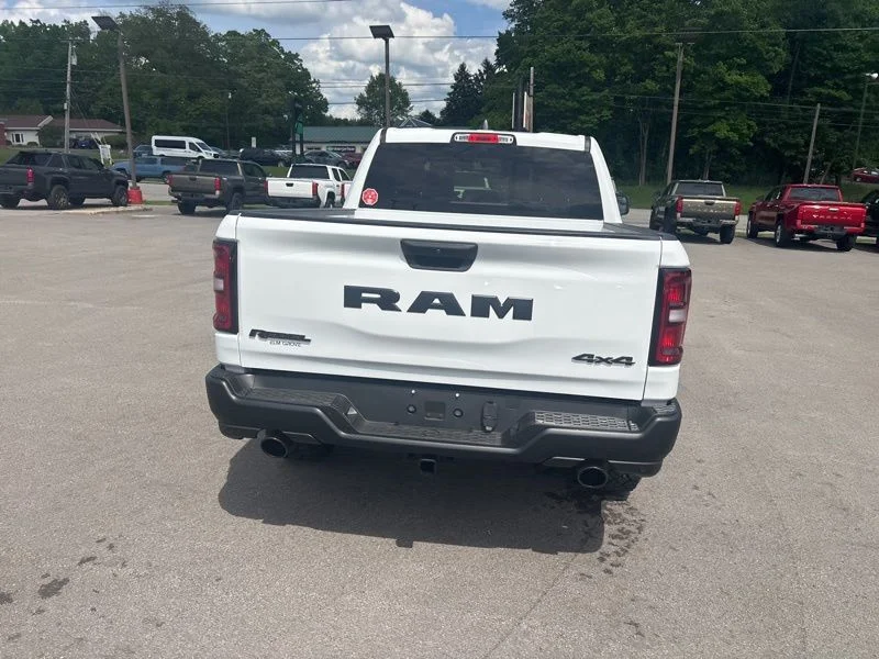 New 2026 Bright White Clear-Coat Exterior Paint RAM Rebel image 4
