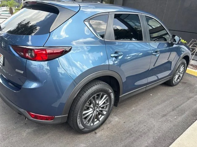 Used 2017 Blue Mazda Touring image 4