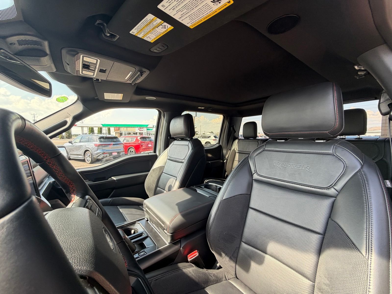 Used 2025 Space White Metallic Ford Raptor image 13