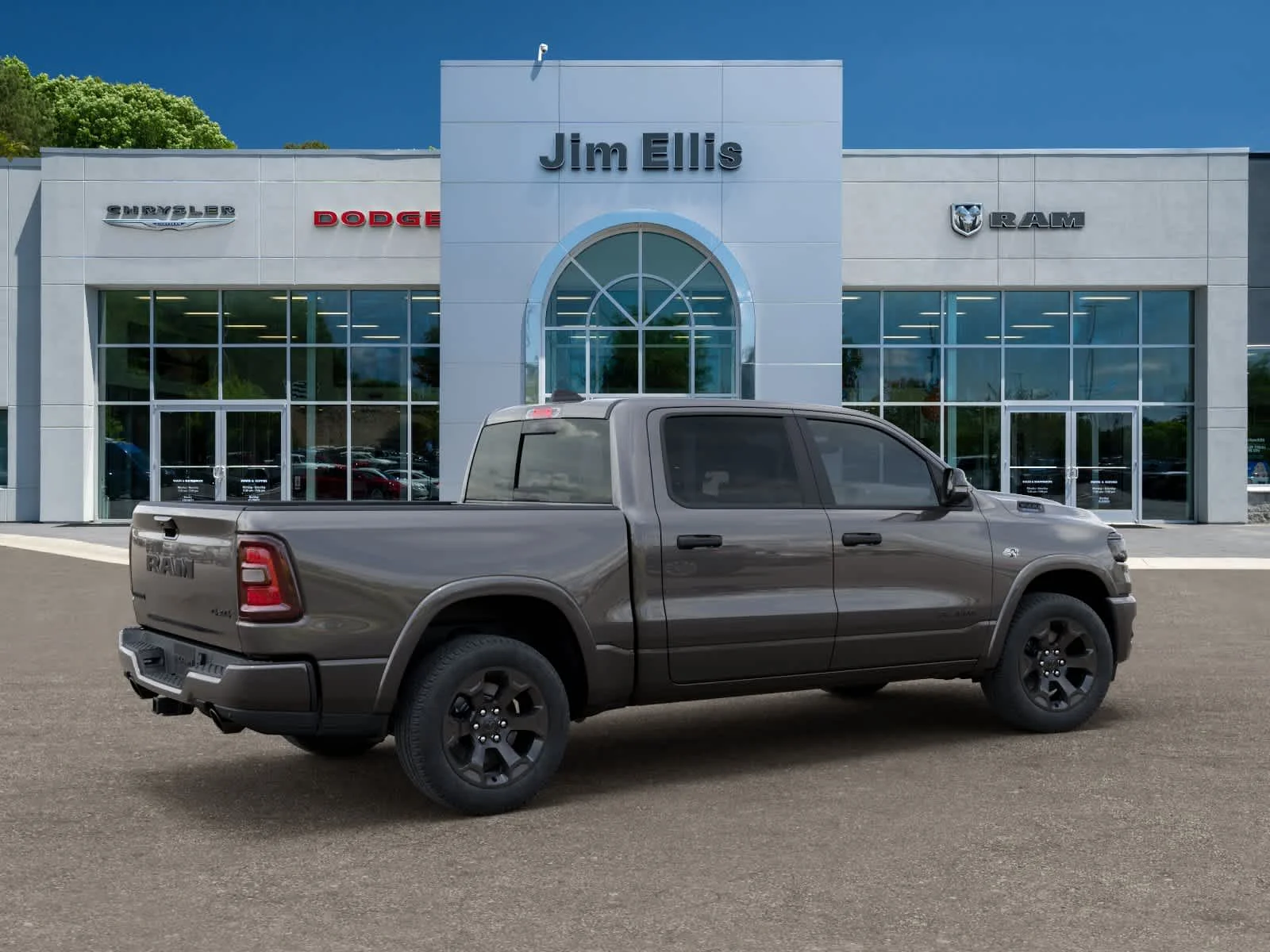 New 2026 Granite Crystal Metallic Clearcoat RAM Big Horn image 4