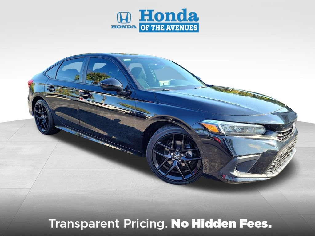 Used 2024 Meteorite Gray Metallic Honda Sport image 1