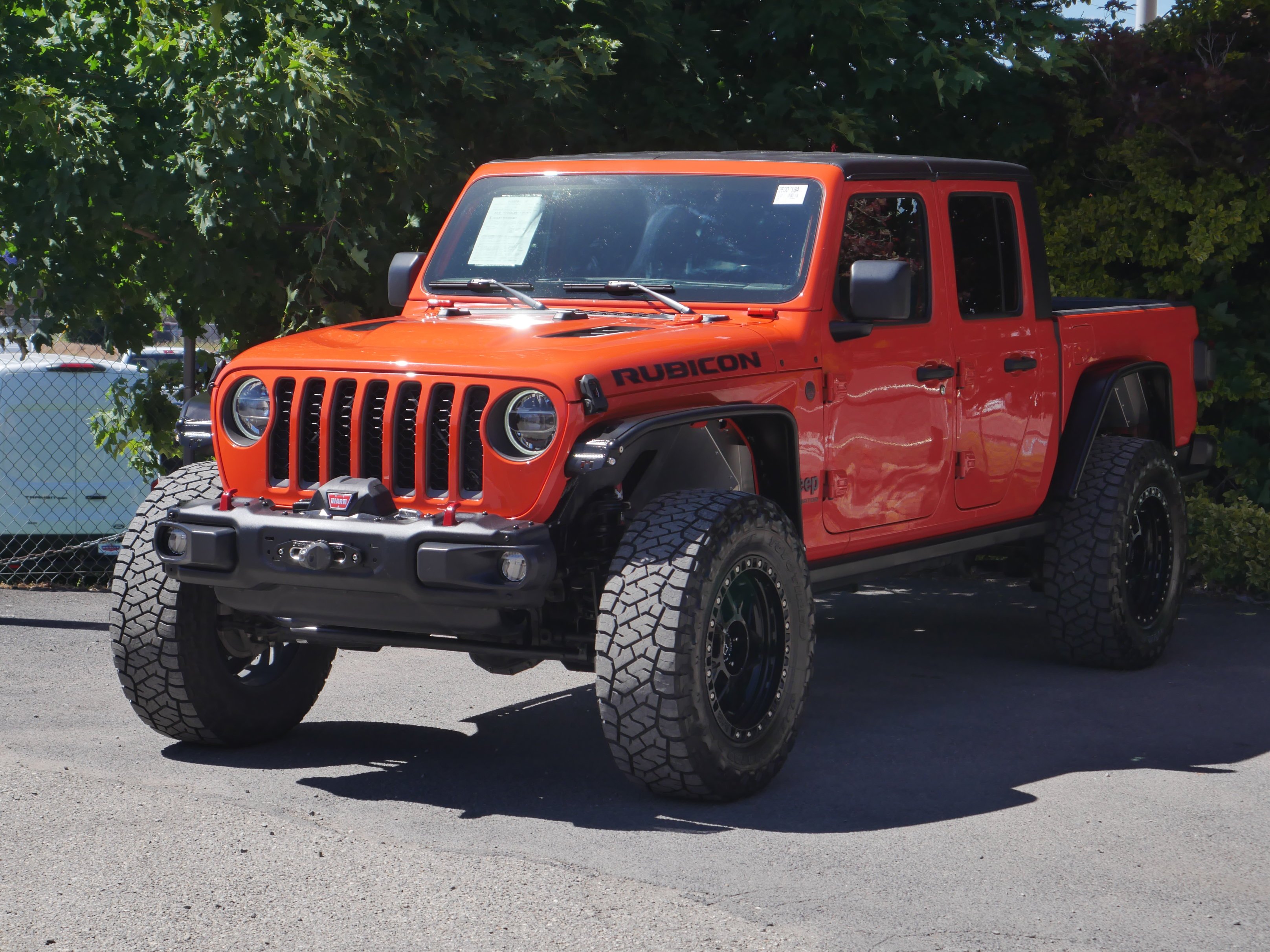 Used 2020 Punkn Clearcoat Metallic Jeep Rubicon image 2