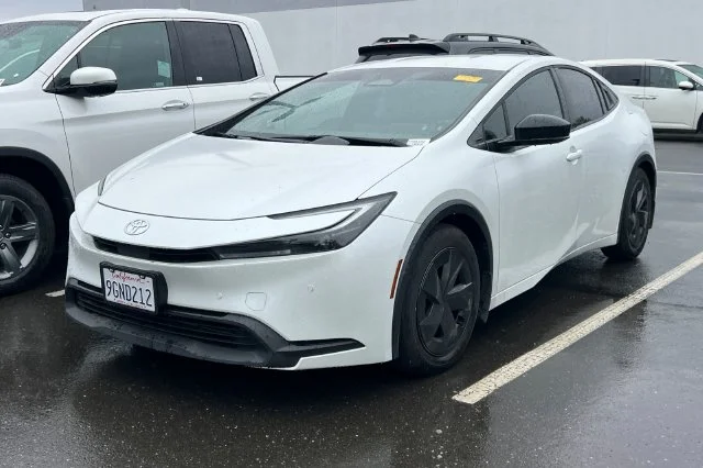 Used 2023 Beige Toyota LE image 2